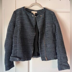 H&M cropped tweed jacket